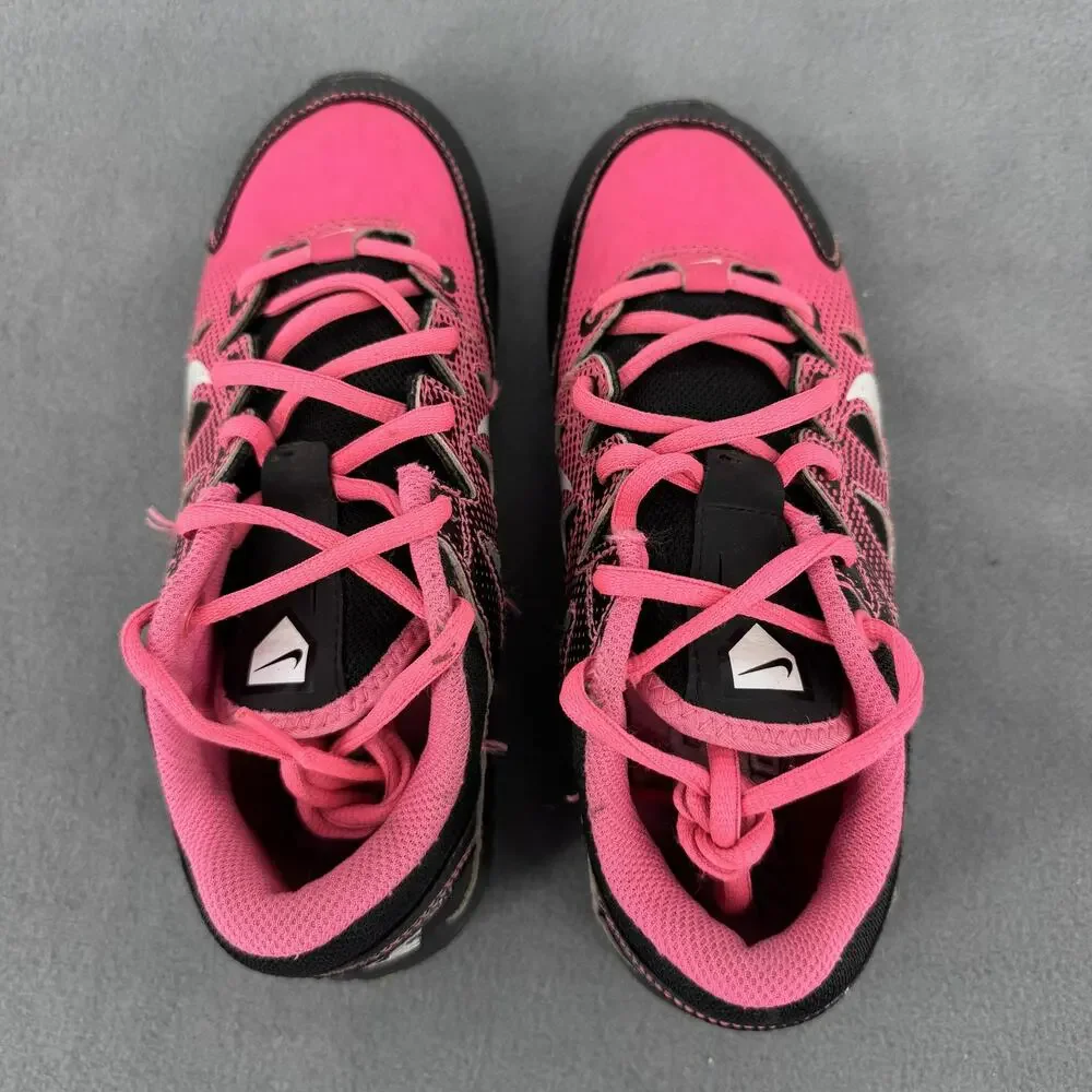 Nike Hyperdiamond Keystone GS Softball Cleats Pink Black Girls Size 4Y